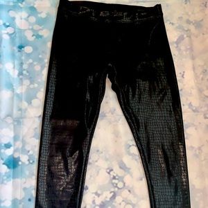 Black snake skin tight